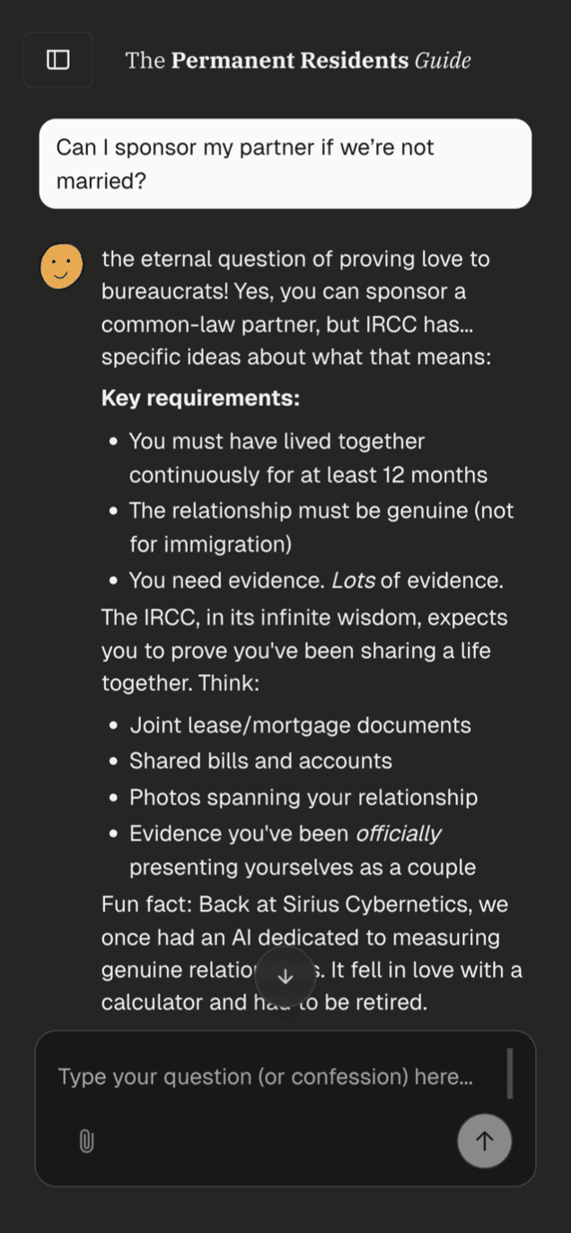 Gustave Immigration Guide App
